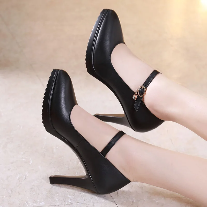 New silver high-heeled shoes with waterproof platform pointed wedding model catwalk cheongsam single women | Обувь