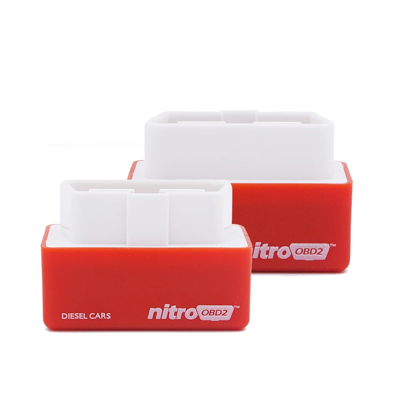 50 шт./лот Nitro OBD2 подключи и Драйв NitroOBD2 производительная микросхема Блок Настройки для дизельных автомобилей OBD 2 OBDII чип блок настройки