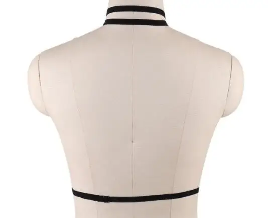 Сексуальная Связывание груди проводов для женский черный эротический