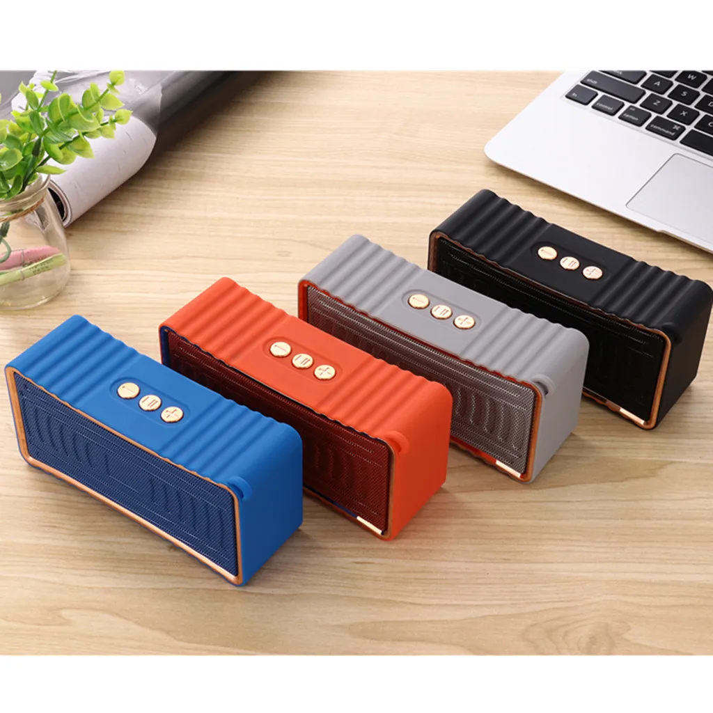 F4Square Bluetooth динамик креативный открытый портативный сабвуфер динамик|Портативные