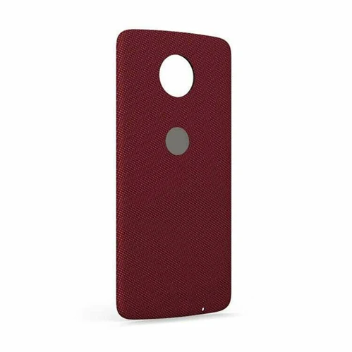 Чехол для motorola moto Z4 Z3 Play Z2 Z с магнитной адсорбцией DnGn moto mods - Цвет: Red nylon pattern