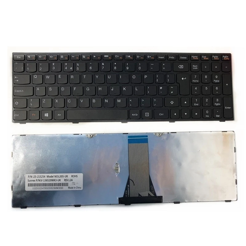 New for LENOVO B50-30 B50-70 G50-30 G50-70 Z50 T6G1 Z70-80 G50-45 UK Laptop Keyboard T6G1-UK 25214786 | Компьютеры и офис