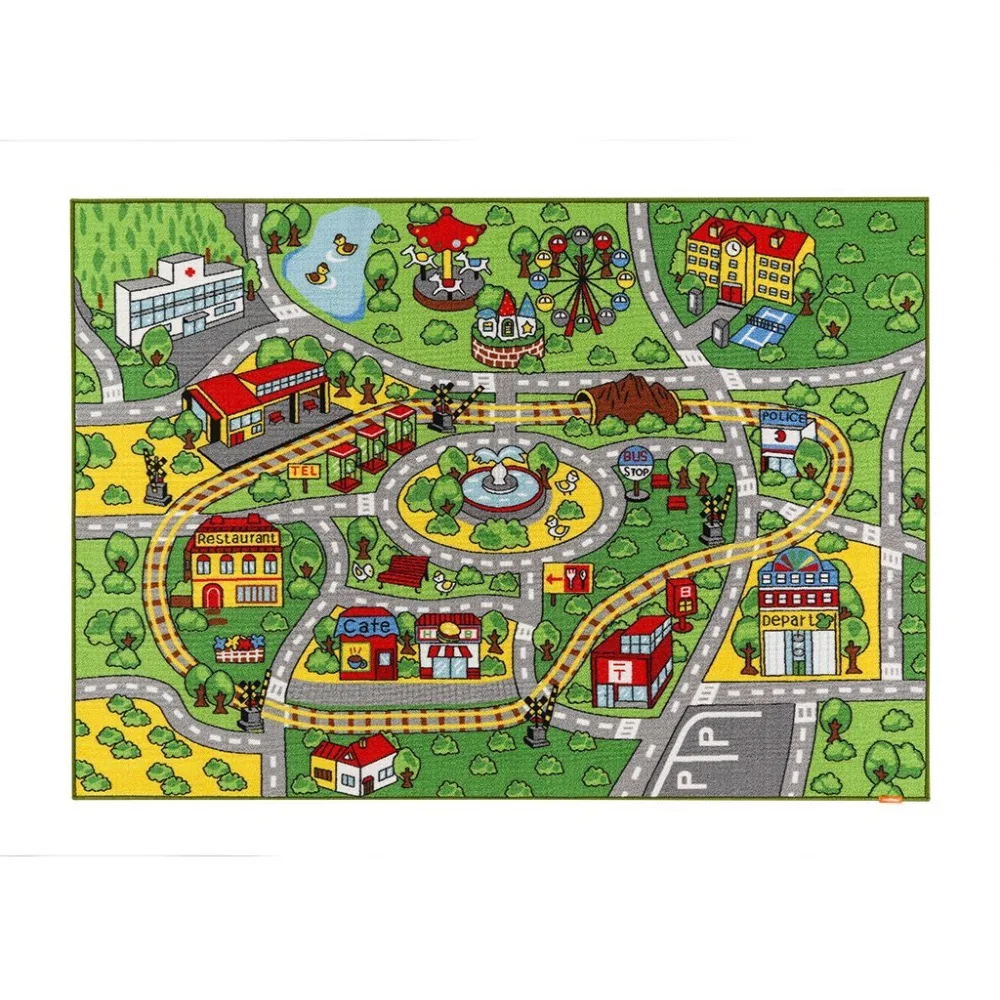 Большой размер детский коврик с нескользящей подложкой 51 &quotx 75&quot обучающий для