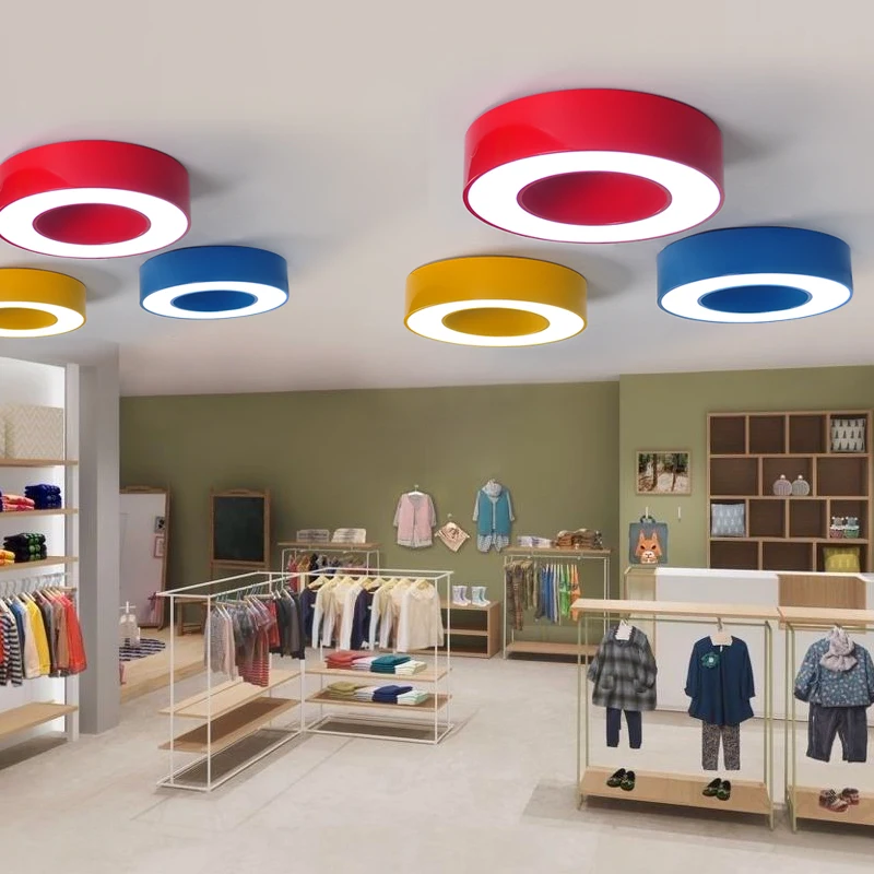 2016 Новый цветной садовый светильник потолочный Садовое кольцо инженерная лампа