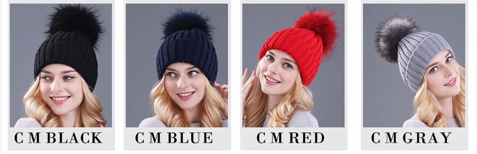 Xthree, шапка из меха норки и лисы, помпоны, зимняя женская шапка, шапка для девочек, вязаные шапки, шапка, фирменная Новинка, толстая женская шапка