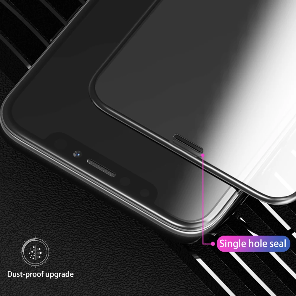 Для iPhone Защита экрана стекло 7 6 6s 8 Plus XS Max XR изогнутое закаленное экран для X полное
