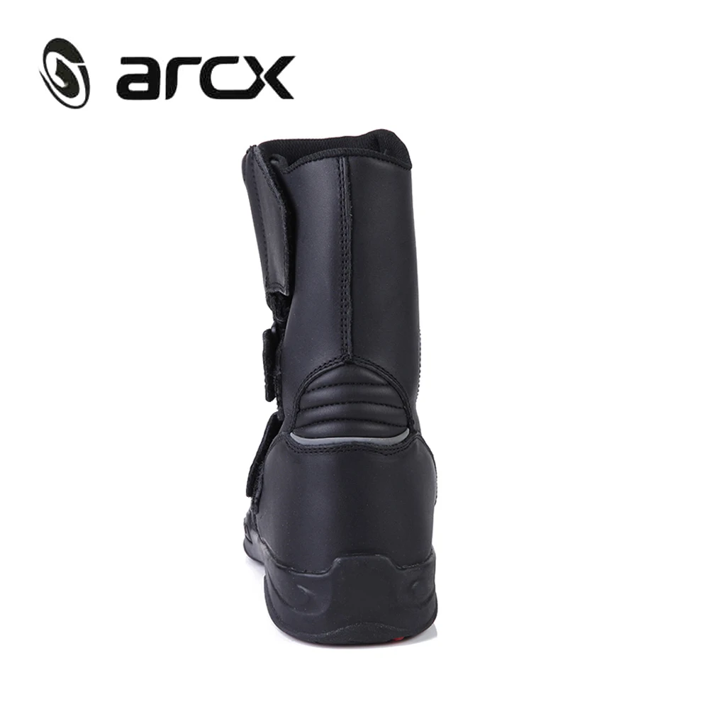 ARCX ботинки из натуральной коровьей кожи для мотоциклистов, водонепроницаемые ботинки для мотоциклистов rbike Chopper Cruiser Touring moto botinki moto Racing обувь для мотоциклистов