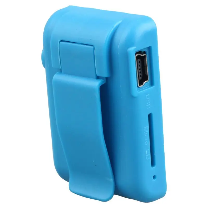 Мини зеркальный зажим USB цифровой Mp3 музыкальный плеер Поддержка 8 Гб SD TF карта