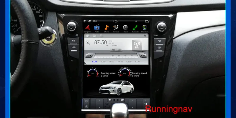 10 4 &quotTesla Тип Android Fit NISSAN X TRAIL/Qashqai 2013 2014 2015 2016 2017 Автомобильный dvd плеер навигация gps