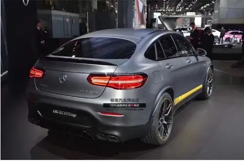 Карбоновое волокно заднего багажника спойлер крыло для Mercedes Benz GLC Coupe GLC200 GLC260 GLC300