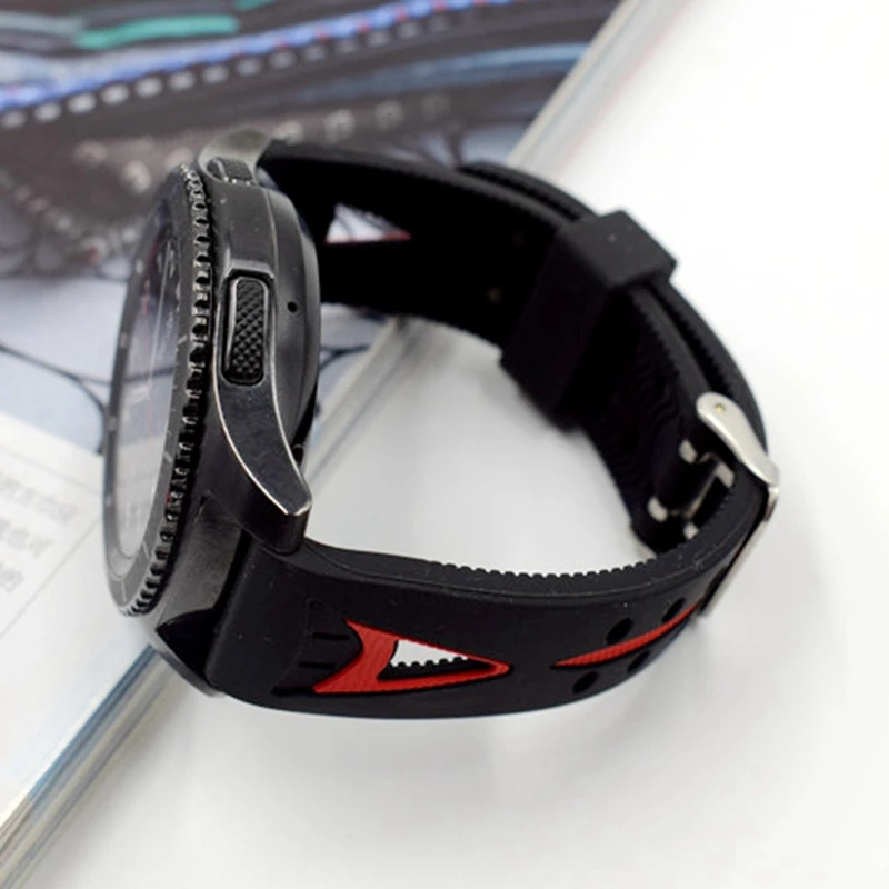 Ремешок силиконовый для Samsung Gear S3 Frontier 22 мм|watch strap|watch strap bandstrap band |
