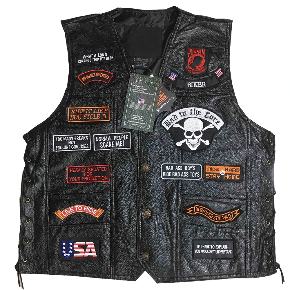 Мотоциклетная куртка Байкерский Ceket из натуральной кожи мужской Chaqueta Moto Punk Ретро