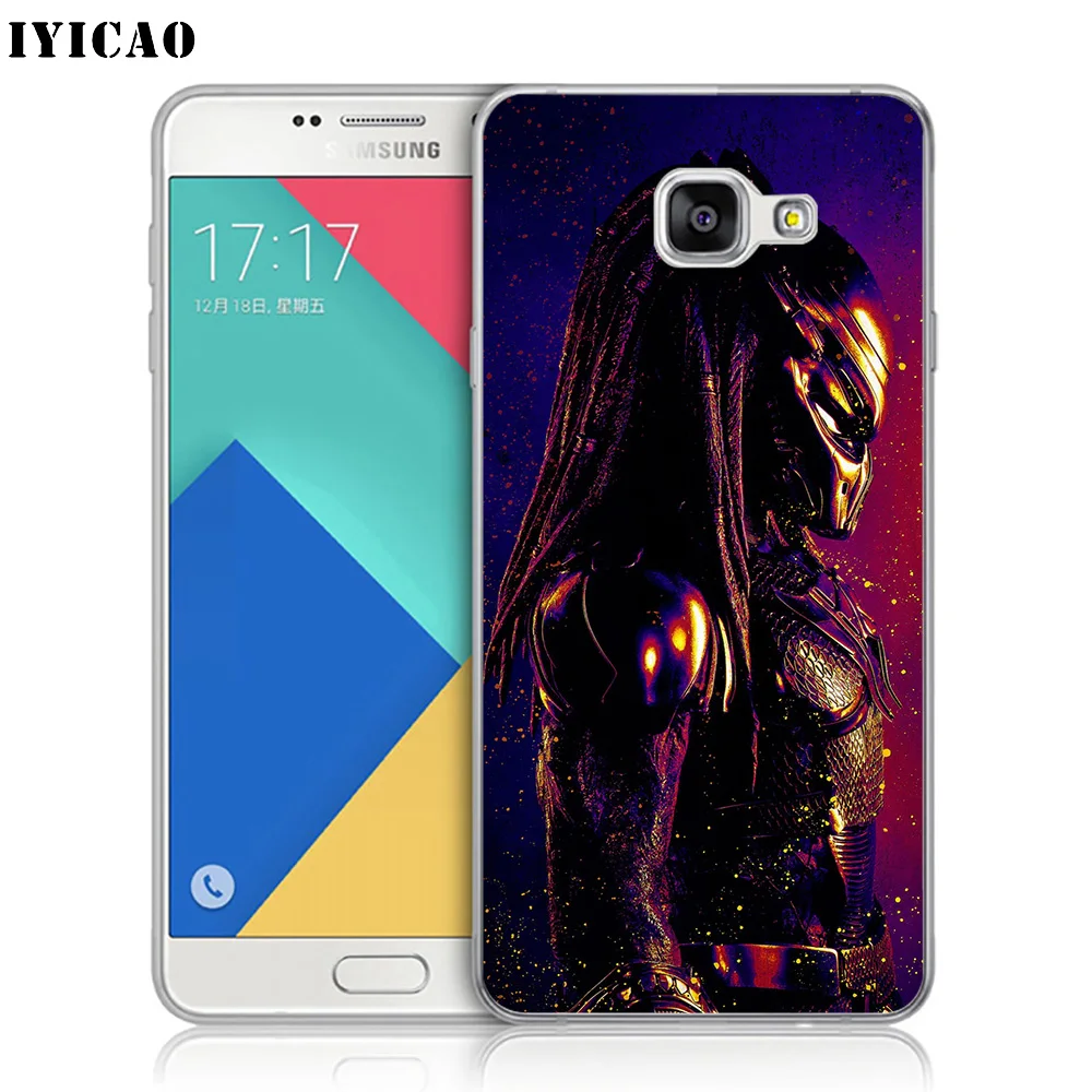 Мягкий силиконовый чехол для телефона IYICAO The Predator movie Samsung A10 A30 A40 A50 A70 M10 M20 M30 TPU |
