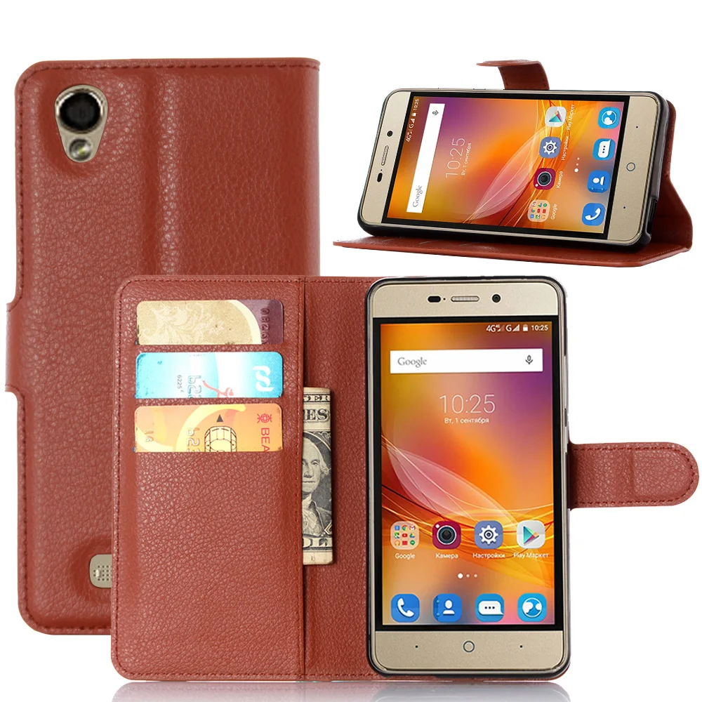 Чехол для ZTE Blade X3 с откидной крышкой и бумажником чехлы телефонов из