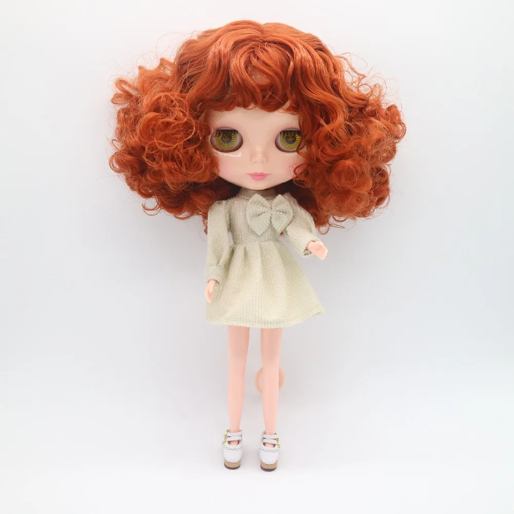Кукла Blyth с красными волосами фабричная кукла подходит для DIY 20170925 J|nude blythe doll|blythe