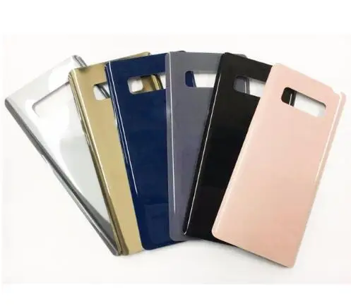 Для SAMSUNG Galaxy Note 8 Задняя стеклянная крышка N950 задняя дверь корпус для Крышка