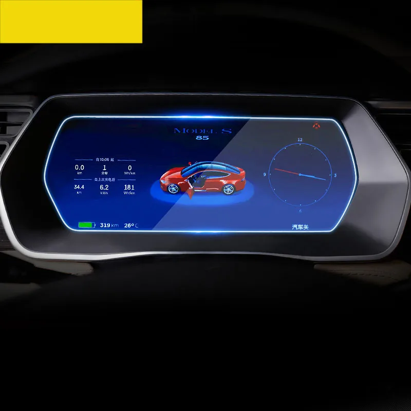 Lsrtw2017 автомобильный навигационный экран закаленная пленка для tesla model s x 2015 2016 2017