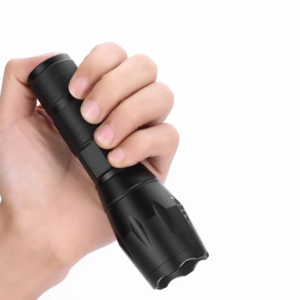 Ultrafire Portable Zoom Flashlight XML-T6 5 Mode LED Flashlight Torch Hunting Waterproof Camping Tactical Switch Luz Flashlight
Ultrafire Portable Zoom Flashlight XML-T6 5 Mode LED Flashlight Torch Hunting Waterproof Camping Tactical Switch Luz Flashlight