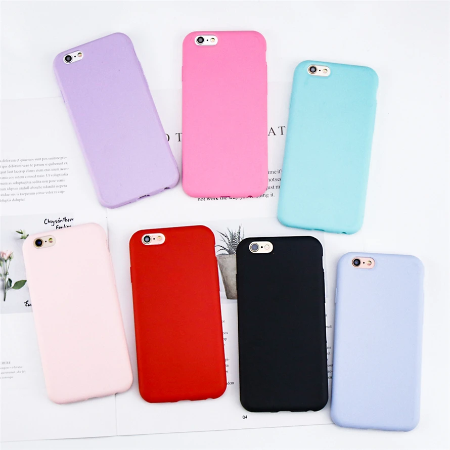 Роскошный оригинальный Мягкий ТПУ силиконовый чехол для iPhone 6 6S 7 8 Plus X 10 6s милый