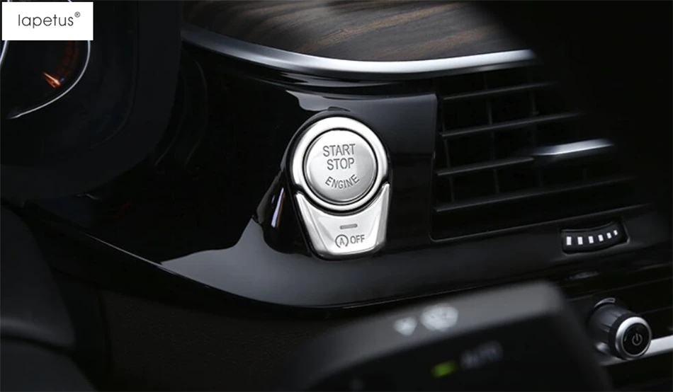 Аксессуары Lapetus подходят для BMW 5 серии G30 530I 2017 - 2021 кнопка запуска и остановки