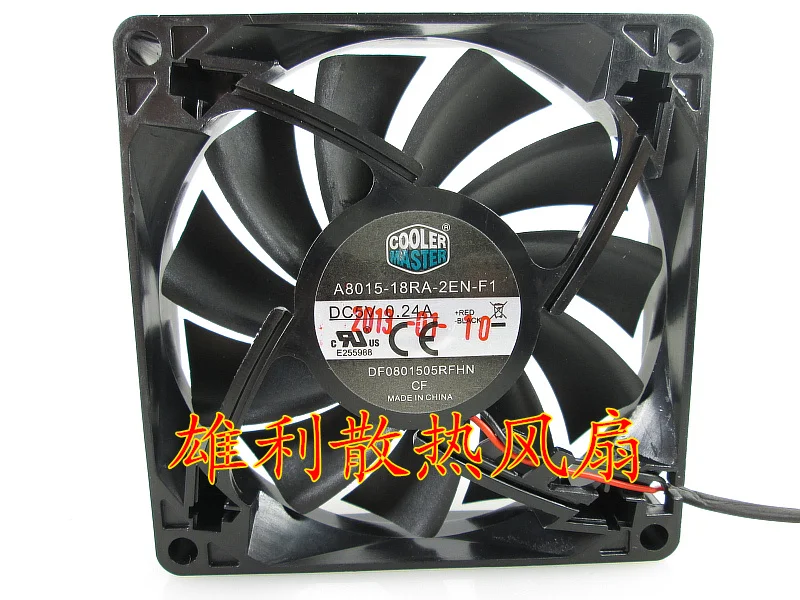 Cooler Master 5V 0.24A 8CM A8015-18RA-2EN-F1 8015 80*80*15mm 2-проводной охлаждающий вентилятор | Компьютеры