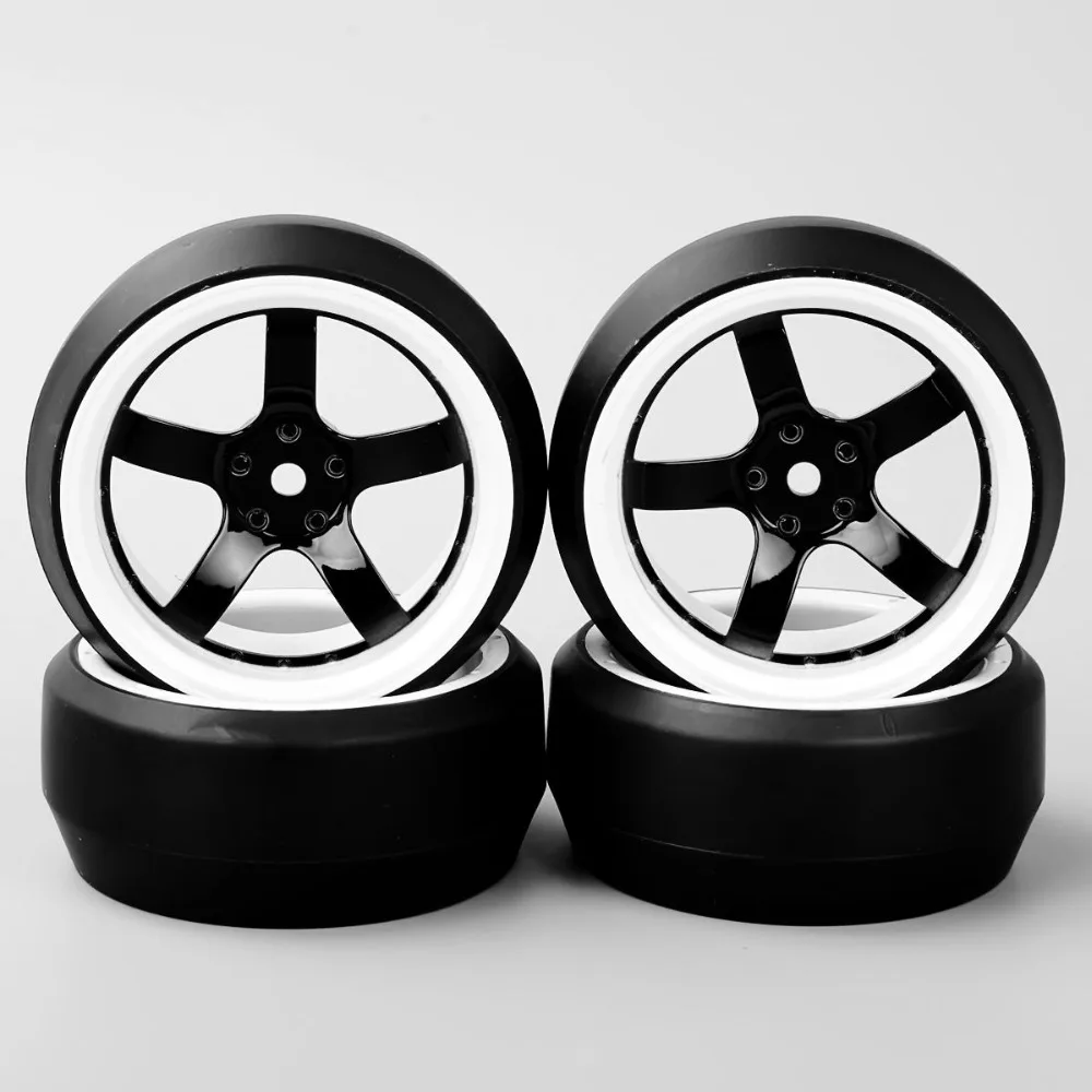 D5NWK + PP0369 12 мм шестигранный 4 шт./компл. 1:10 RC плоские шины для дрифта обод часть
