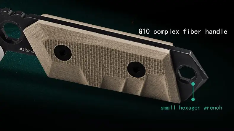 HX на открытом воздухе AUS-8 нож Страйк ножи выживания охотничий нож кемпинг крутые Инструменты Кемпинг Охота Карманный выживания G10 Ручка аксессуары