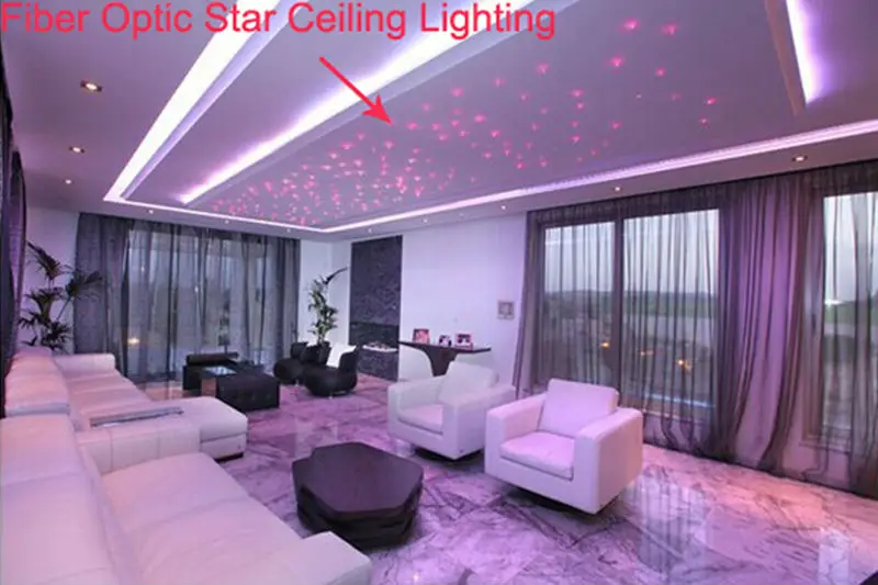 16 Вт LED волокно 0ptic Star комплект потолочного освещения 0 75 мм 2 метра 150 шт/200 шт PMMA