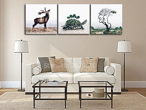 Абстрактный Декор для гостиной картина из 3 панелей|modern artwork|canvas painting3 panel |