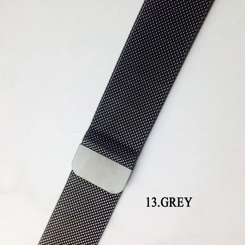 Миланская петля для Apple watch, 42 мм, 38 мм, ремешок для браслета, магнитная Регулируемая пряжка с адаптером для iwatch Series 3/2