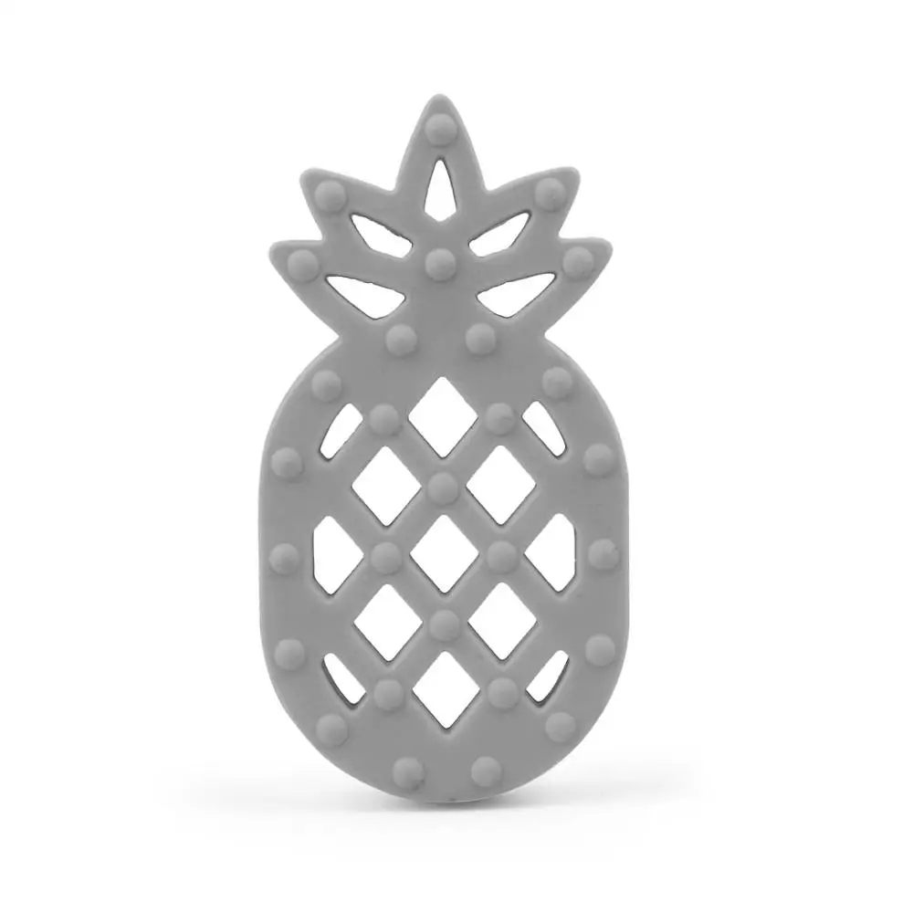 TYRY.HU Pineappl, силиконовый прорезыватель, BPA, силиконовая подвеска, для самостоятельной сборки, соска, зажимы, соска, цепь, Детские Прорезыватели, игрушки, поставщик - Цвет: 14