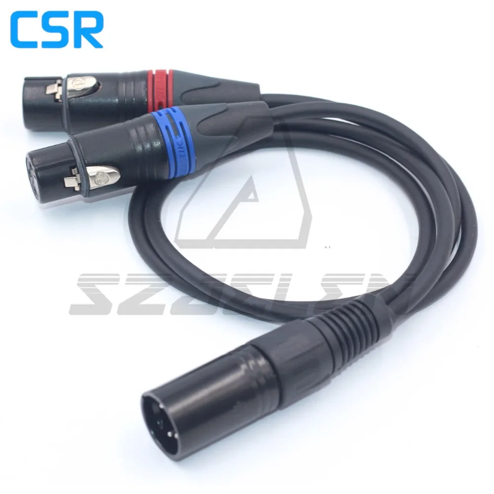 XLR 5PIN штекер (два) 3pin гнездо для ARRI ALEXA XT аудио линии 50 см|Соединители| |
