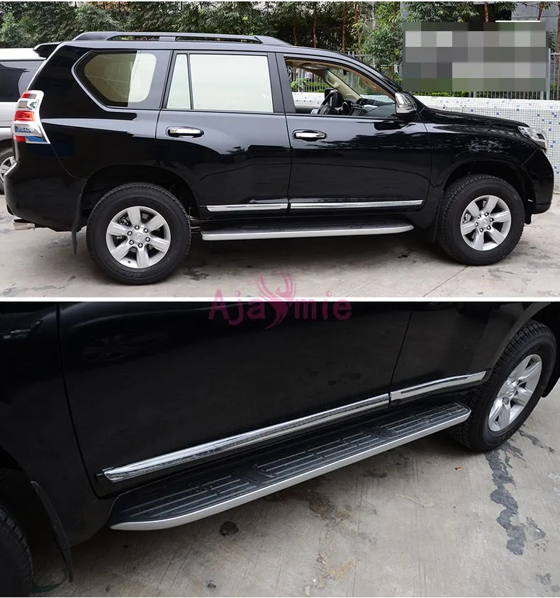 Для Toyota Land Cruiser FJ150 Prado 150 LC150 2010 2018 корпус боковой BumperWhite черный зеленый формовочная