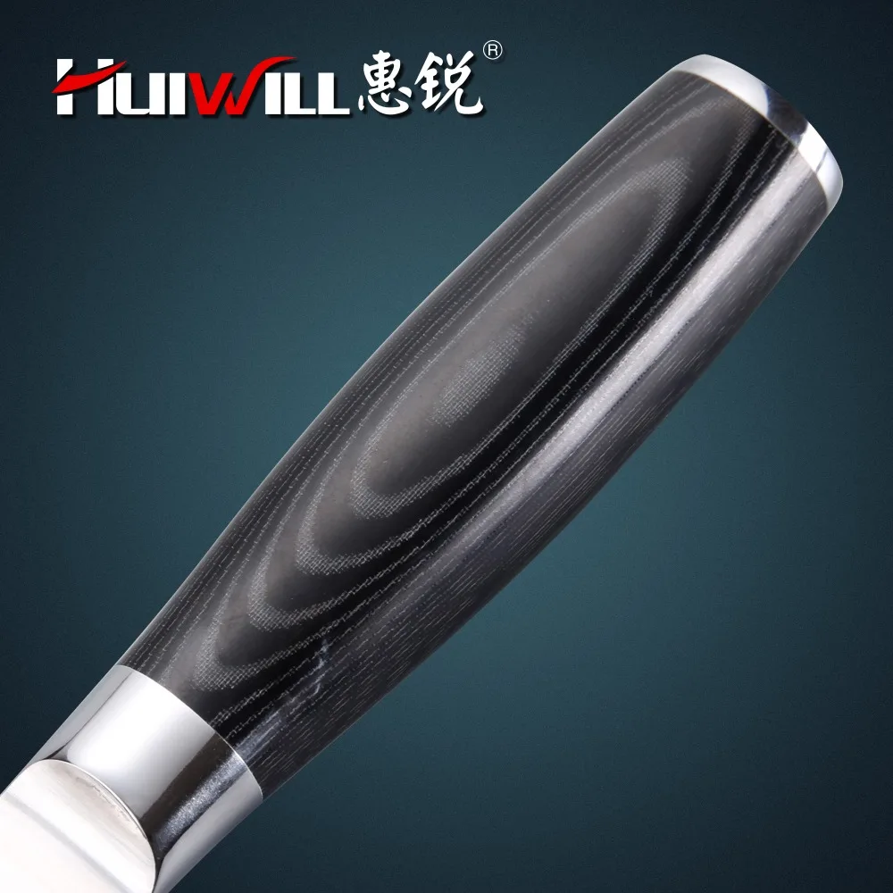 HUIWILL фирменный профессиональный шеф нож из нержавеющей стали высшего качества 10