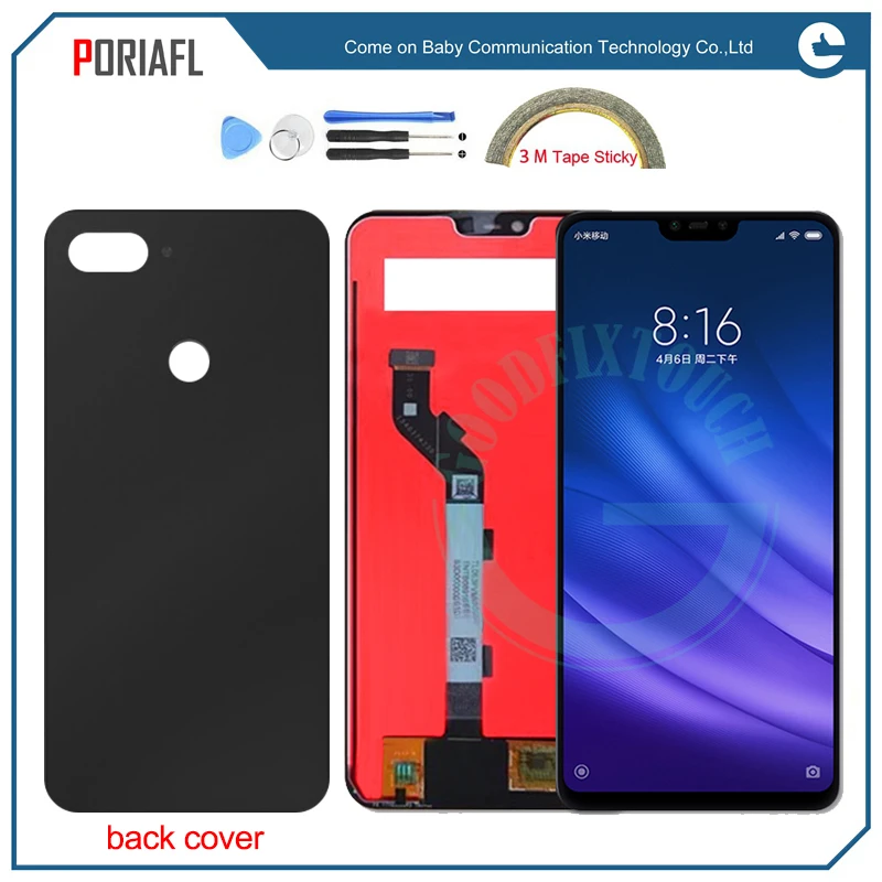 Протестированный ok для Xiaomi 8 lite Mi8 ЖК дисплей кодирующий преобразователь