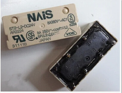 Горячая Распродажа, новое реле Φ AR2224 Φ ST2L2DC24V 24VDC DC24V 24V DIP8
