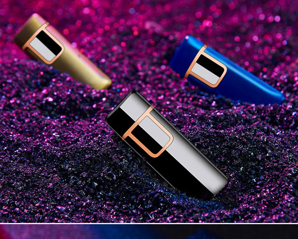 Мини Сенсорная Индукционная Электронная зажигалка Isqueiro USB зажигалки Вольфрамовая турбо сигарета зарядка через usb Индукционная зажигалка