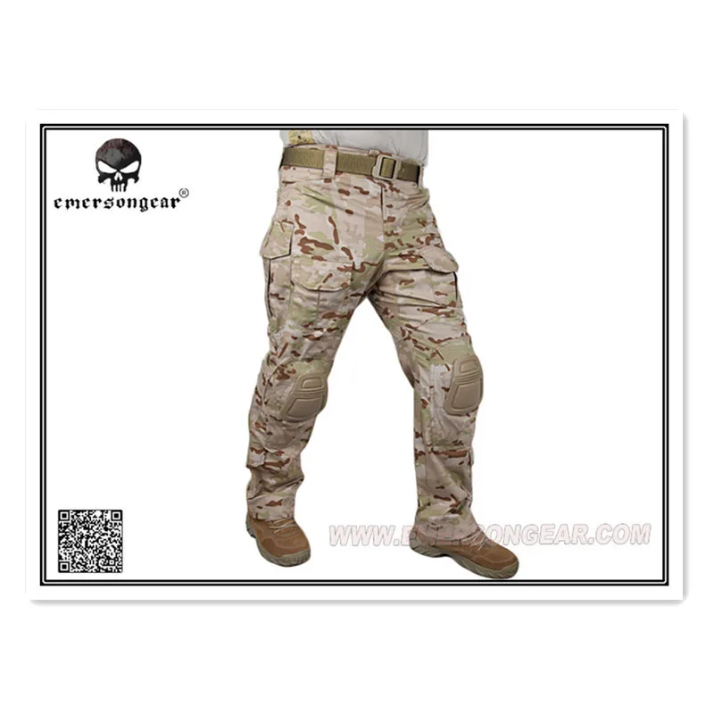 Боевые брюки Emerson G3 тактические армейские bdu для страйкбола и военных игр тип AOR2 MR