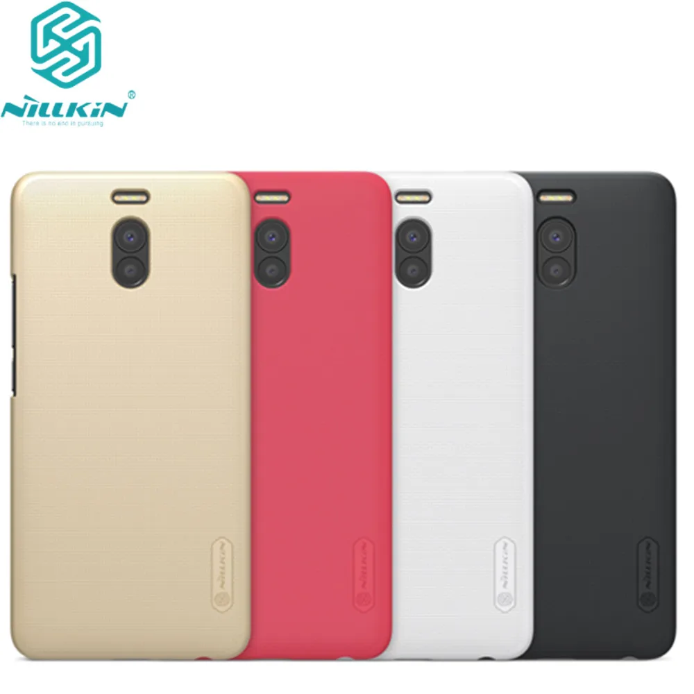 10 шт./лот оптовая продажа суперматовый чехол Nillkin для Meizu m6 note жесткий