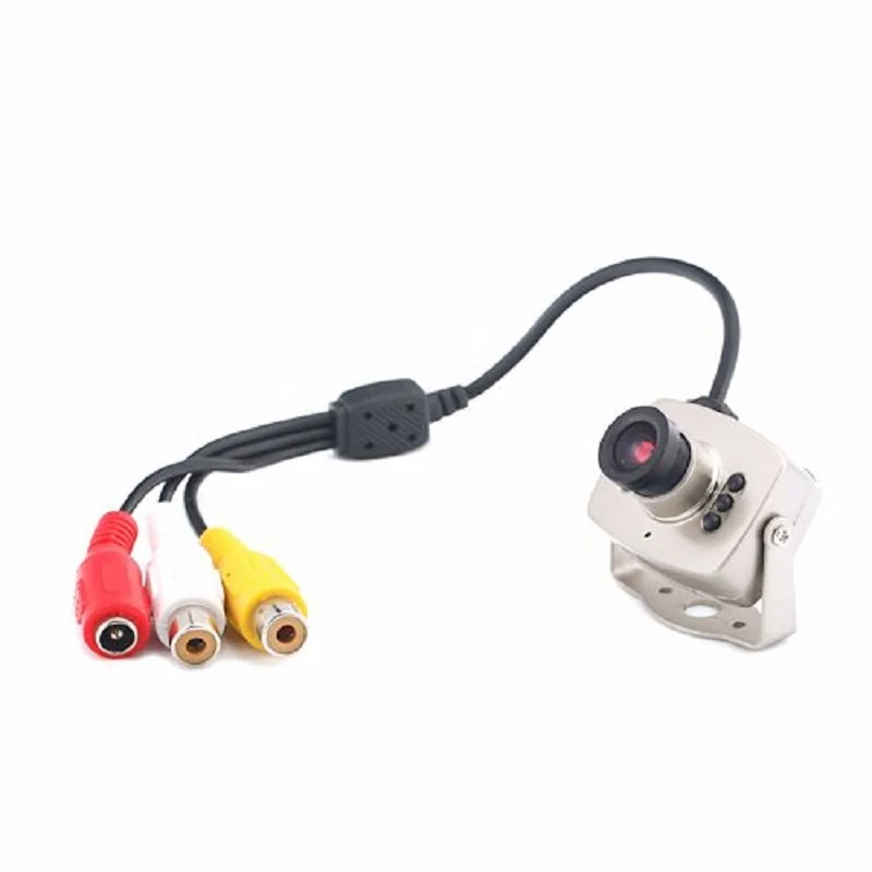 Cheap 700tvl Hd Mini CMOS CCTV Security Camera 6 LED Night Vision Wired Indoor Home Surveillance Cam With Audio | Безопасность и