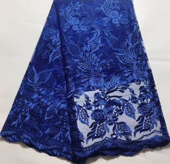 African Lace Fabric 2019 Fabrics High Quality net Embroidery French Tulle For Wedding HSH022 | Дом и сад