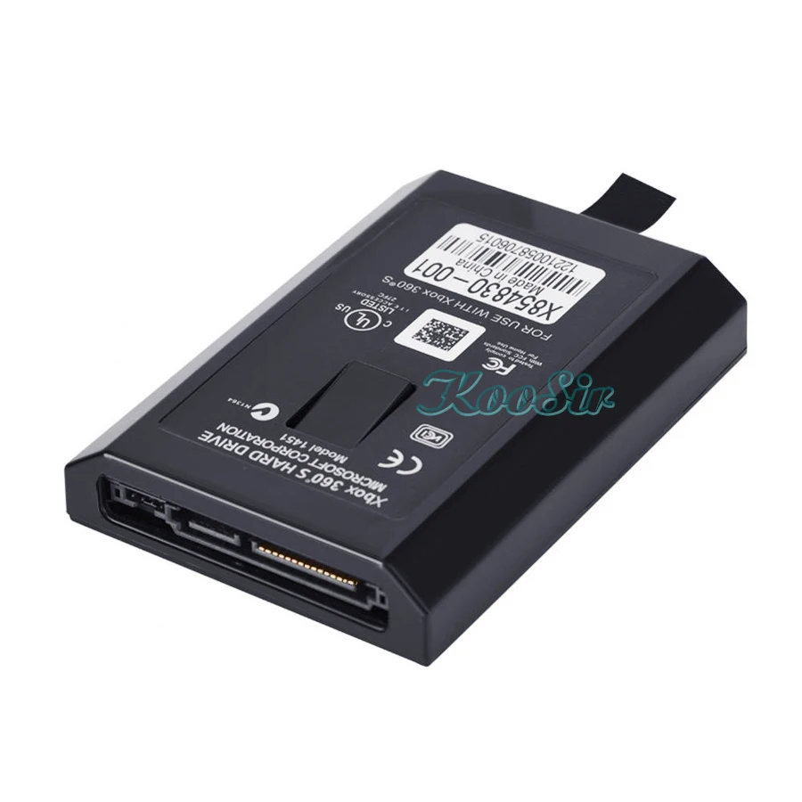 Оригинальный Новый 250 GB/320G/500 GB сменный жесткий диск HDD для xbox 360 Slim/E консоль microsoft S/E