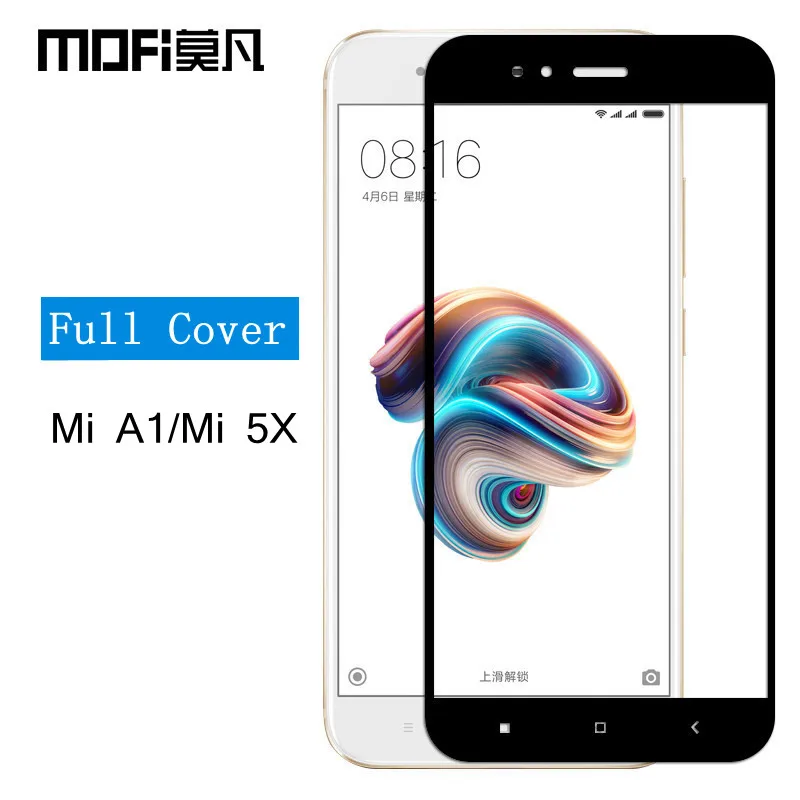 Xiaomi Mi A1 стекло xiaomi mi 5x Защита экрана полное покрытие защитная пленка mi5x