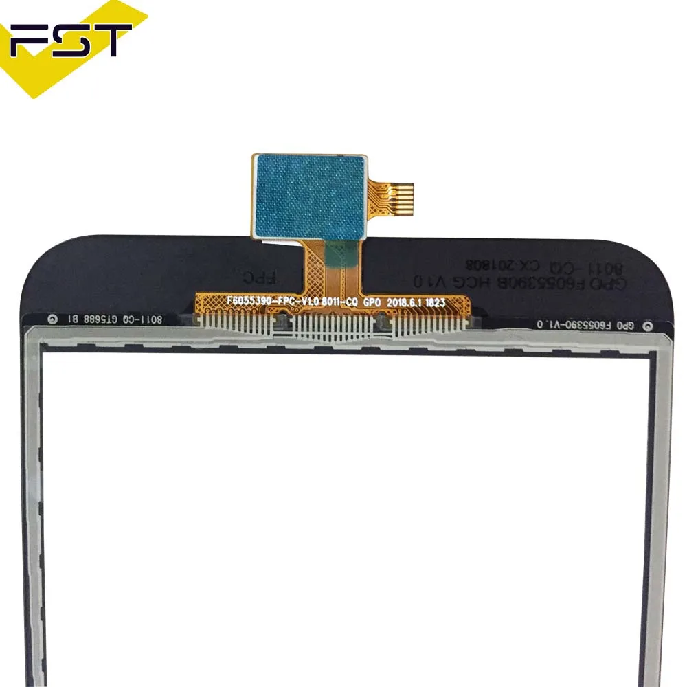 touchscreen front glass panel for cubot r11 touch screen parts digitizer panel lens sensor cubot r11 mobile phone tp free global shipping