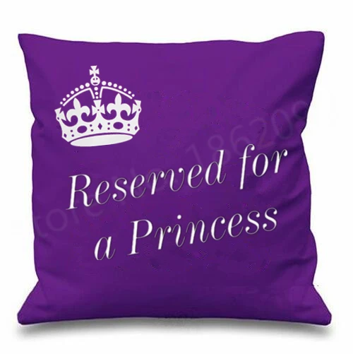 Новинка предназначенное для принцессы Подушка Чехол девочек розовая корона