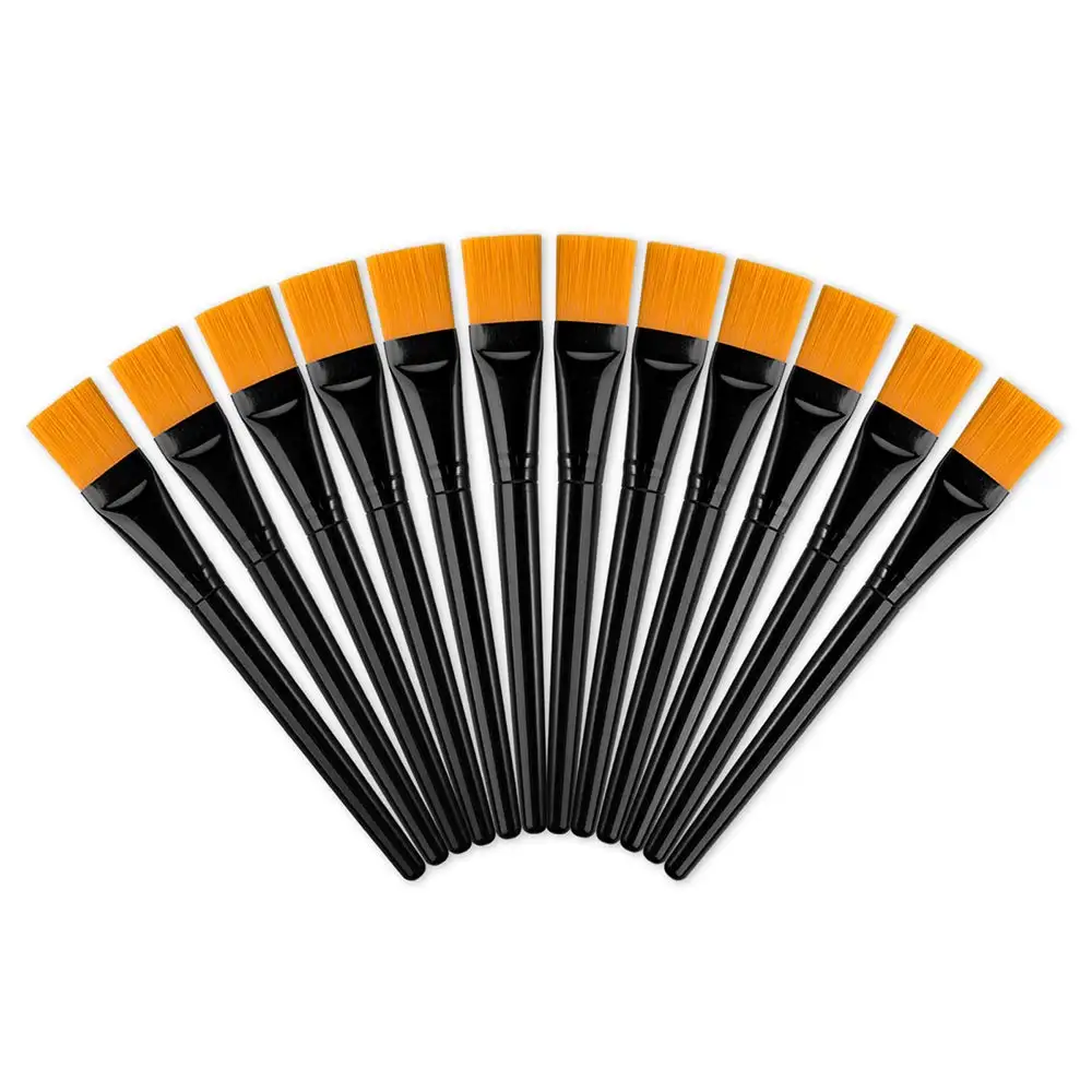 AMSIC 2 шт. маска для лица кисть косметический макияж глаз Красота Мягкая грязь DIY