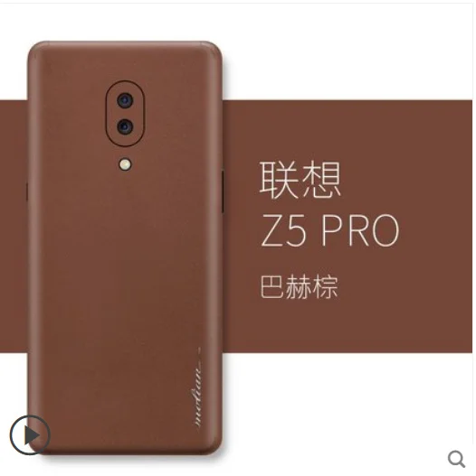 Для lenovo Z5 Pro Чехол роскошный из натуральной кожи. Вставьте 360 Градусов Кожаный чехол для телефона lenovo Z5 Pro