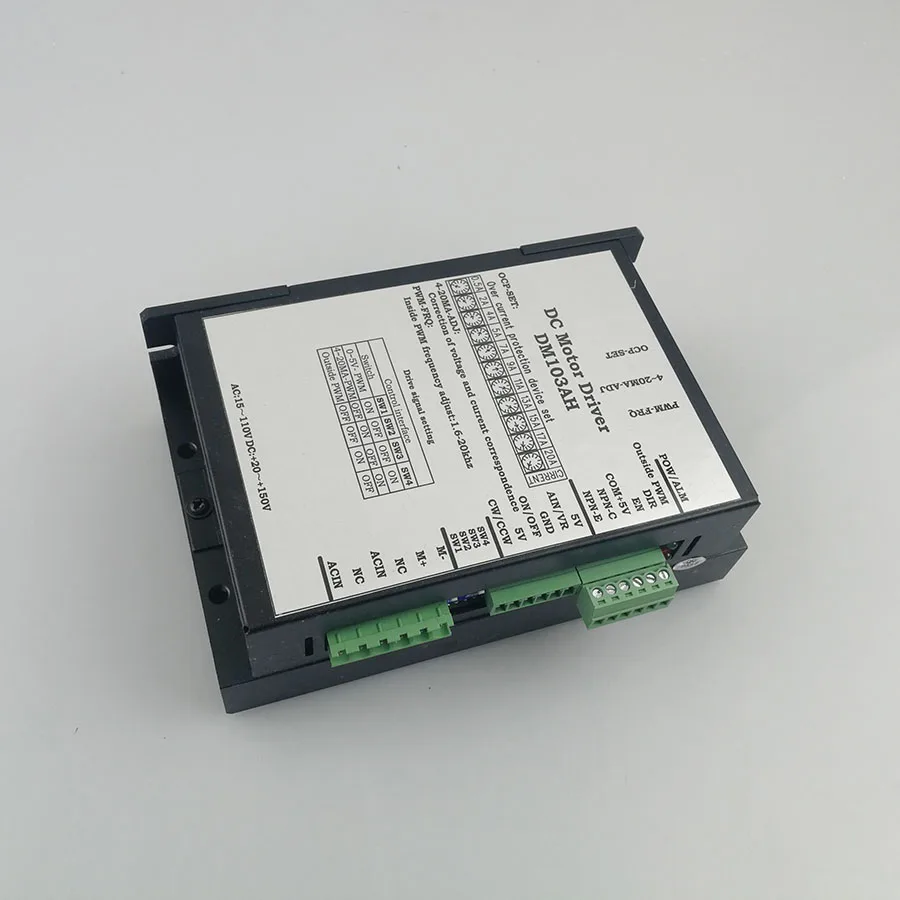 Драйвер двигателя постоянного тока DM1103AH 20-110v DC щеточный регулятор 2000W