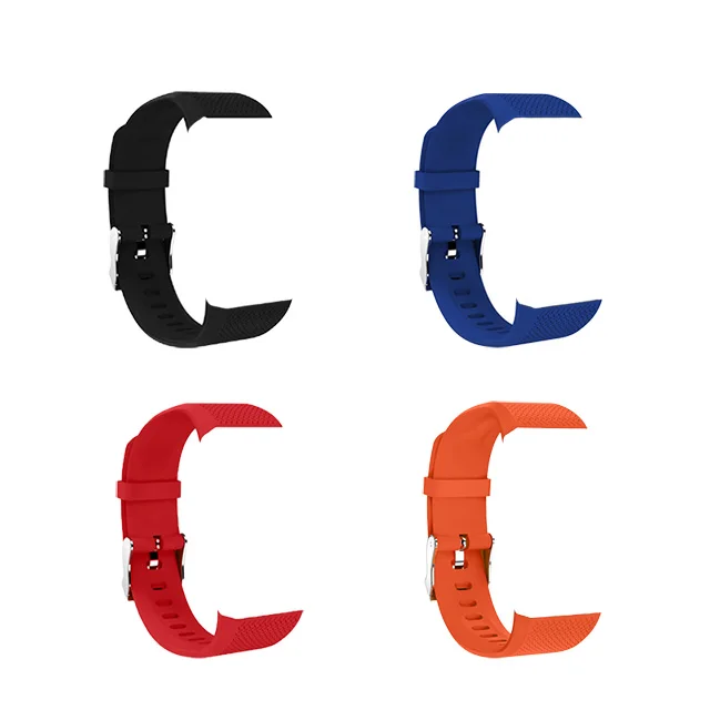 Four straps Женский студенческий фитнес-браслет, умный браслет, измеритель артериального давления, шагомер, IP68 водонепроницаемый трекер, умный Браслет - Цвет: Four straps