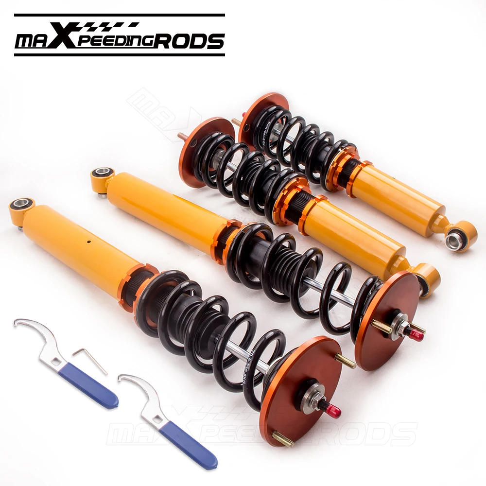Adj. Гаситель Coilover Подвеска для Nissan Skyline GTST R33 ECR33 ER33 опускания пружины койловеров
